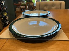 DENBY GREENWICH DINNER PLATES