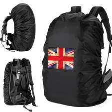 Flag Waterproof Backpack Cover Bag Camping Hiking Outdoor Rucksack Rain Dust