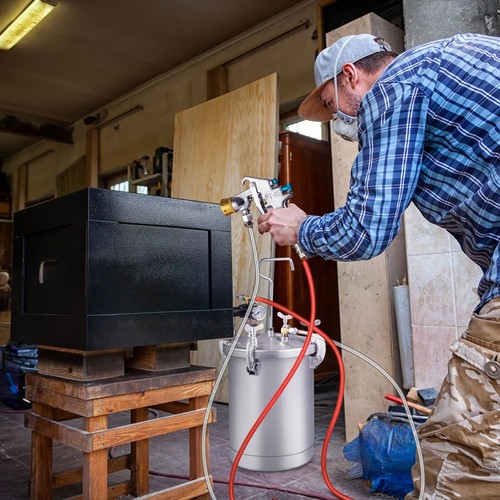 Spray paint pressure pot tank - spray,