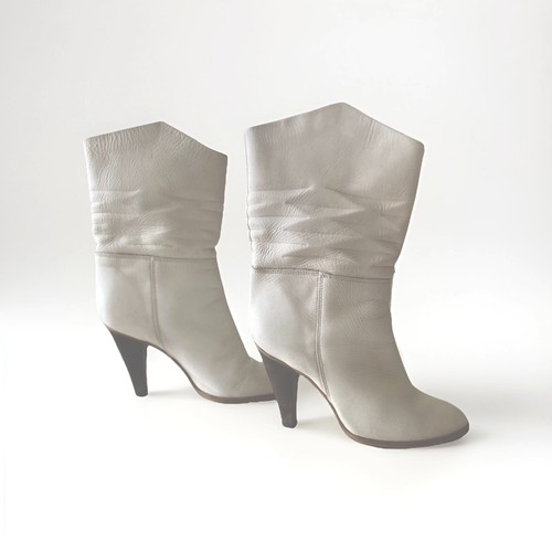 Vintage leather boots - vintage, size