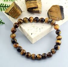 Mens Bracelet Tiger Eye Stone
