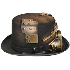 Steampunk Top Hat With Goggles