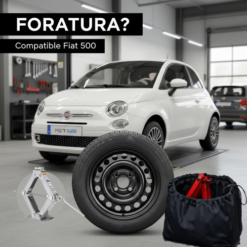 Fiat 500 space saver - space,