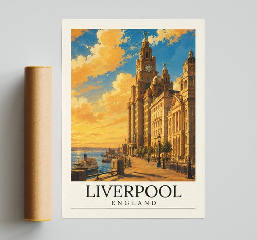 Liverpool wall art - liverpool,