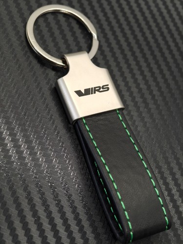 Skoda vrs leather keyring with - skoda,