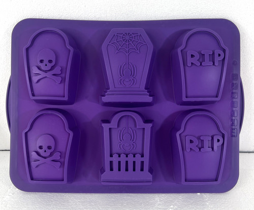 Trudeau purple silicone 6ct - purple,