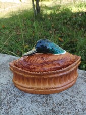 Terrine Pillyviut trompe l'oeil duck n°2, 20 cm