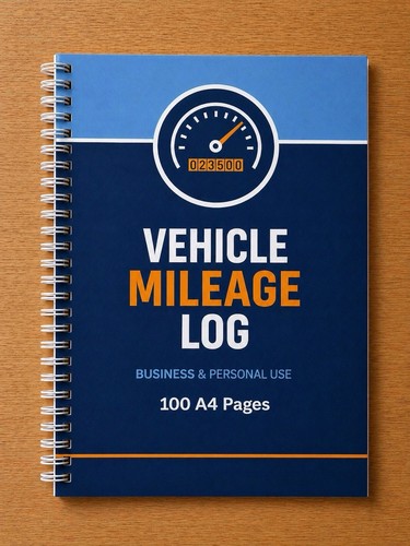 Vehicle mileage log book - vehicle,