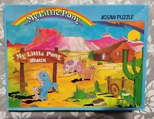 Vintage G1 My Little Pony Jigsaw Puzzle - Ranch