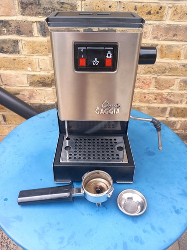 Gaggia classic bar pressure - bar,