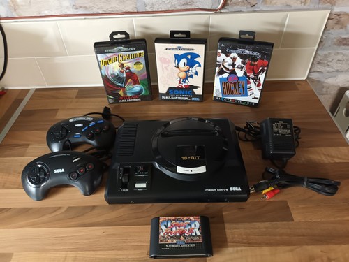 Sega mega drive - mega, with