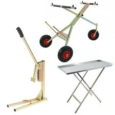 Demon Tweeks Bead Breaker, 3 Wheel Trolley & Folding Kart Paddock Table Package