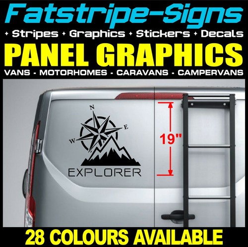 Van graphics stickers - van,