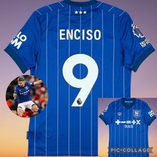 Julio Enciso Match Worn Shirt Vs Liverpool