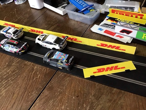 Scalextric slot cars scenery - slot,