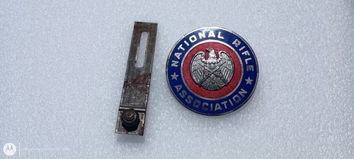 Vintage nra car grille - car, badge