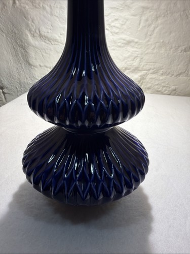Art nouveau double bulb cobalt - nouveau,