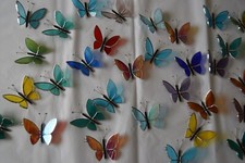 7 x butterfly's Stained Glass