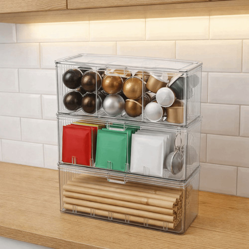 Tea bag storage box - tea,