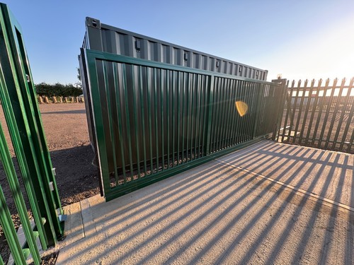Sliding gate industrial - gate,