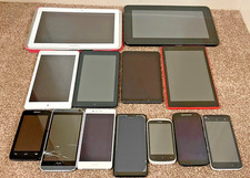 13X JOBLOT OF  MOBILE PHONES TABLETS  - SPARES PARTS NOT WORKING