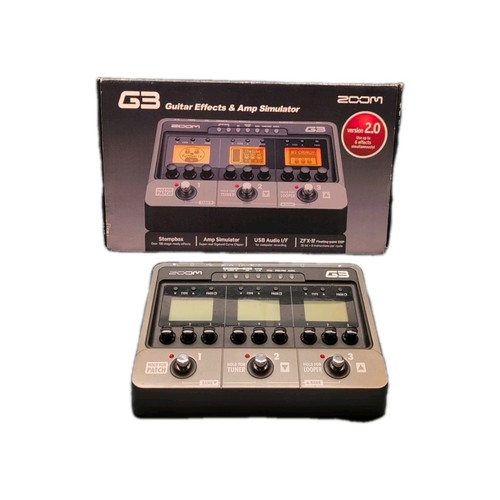 Zoom multi effects guitar - zoom, multi-effects