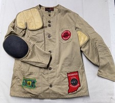 Vintage 1960’s 10-X MFG-CO Shooters Jacket With Patches Size Mens 46, NRA