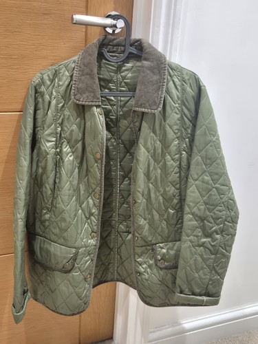Barbour ladies green quilted - ladies,