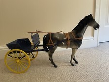 Vintage Sindy doll horse and gig Set 