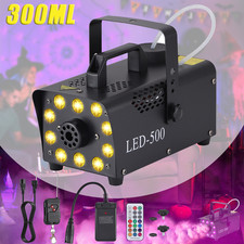 Smoke Fog Machine 10LED Lights Fog Machine with 13Colorful LED Lights Effect