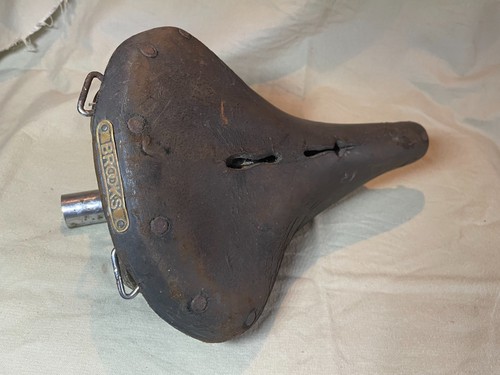 Vintage brooks leather - vintage, saddle