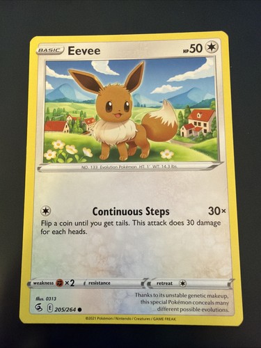 Pokemon tcg eevee 205 - -, 205/264
