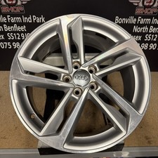 1 X ORIGINAL AUDI A1 S LINE 82A 17" SILVER ALLOY WHEEL RIM 7.5J ET46 82A601025K