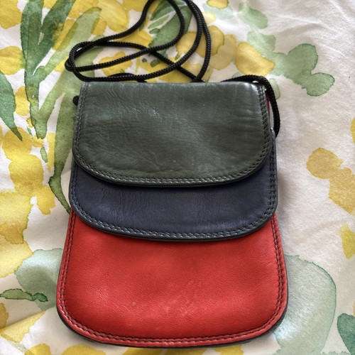 Vintage tula leather purse bag - vintage,