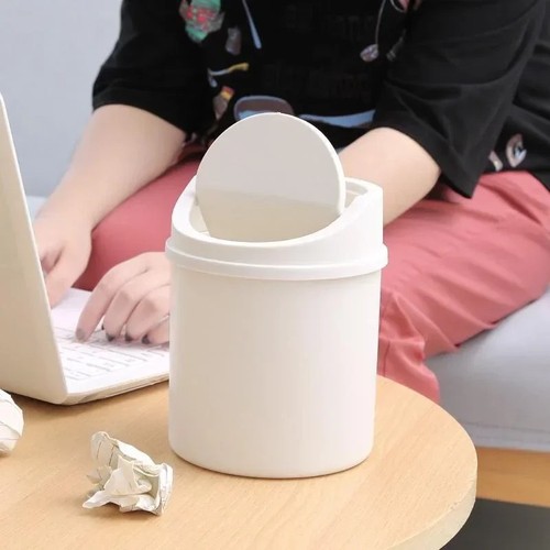 Mini desktop bin small - desktop, trash