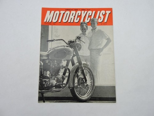 Motorcyclist magazine nov 1964 - nov,