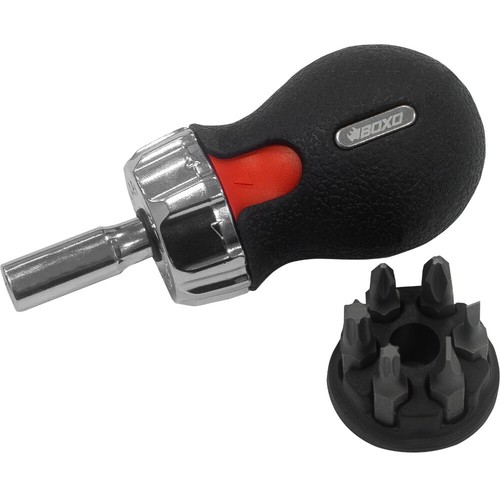 Stubby ratcheting screwdriver - stubby,