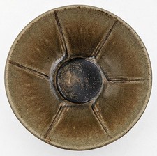 RICHARD BATTERHAM STUDIO POTTERY STONEWARE BOWL 20TH CENTURY