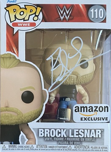 Wwe brock lesnar - wwe, autographed