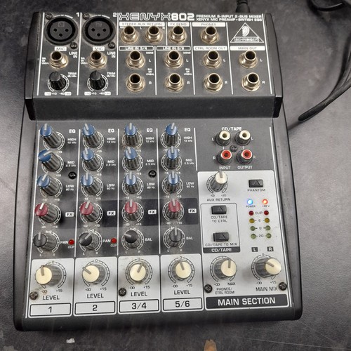 Behringer xenyx 802 channel - behringer,