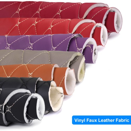 Soft quilted diamond faux - pu,