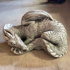 Celtic Welsh Dragon Stone