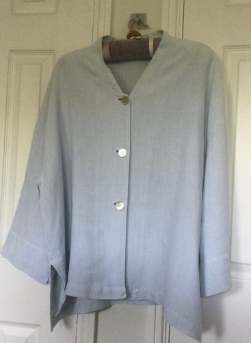 Oska light blue - light, linen