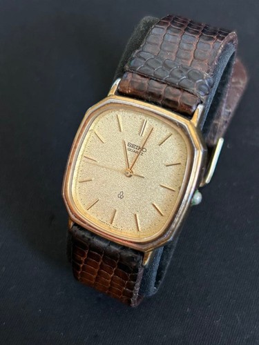 Vintage seiko quartz - quartz, gold