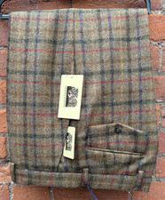 Hucklecote Tweed Breeches - Poppy Overcheck - Many Sizes available - BNWT