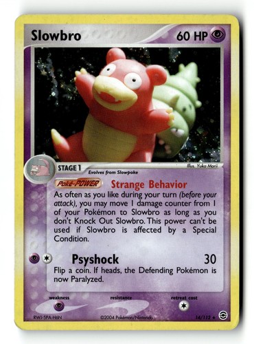 Pokemon card slowbro holo - slowbro,