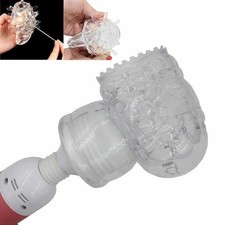 TPR Replacement for Male Attachment Hummingbird Men's Magic Wand Head Massager