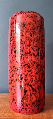 Vintage mcm red black west - vintage,
