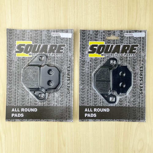 Front rear brake pads - pads, set