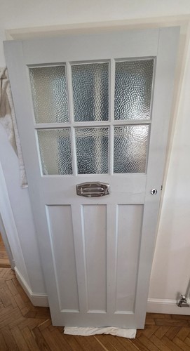 1930s front door - solid, wood